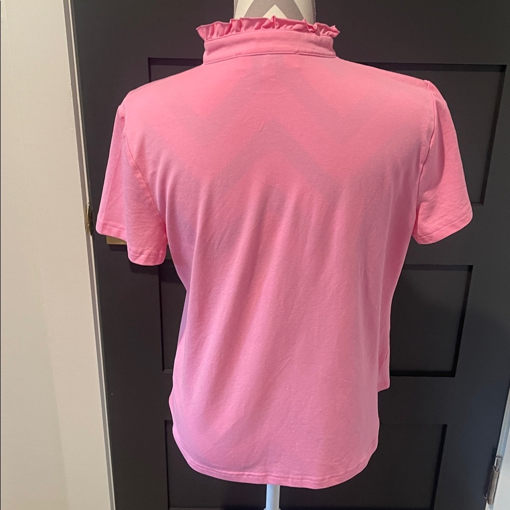 Jean Pierre Klifa Paris Ruffled Luxury Polo Size XL - Picture 7 of 9